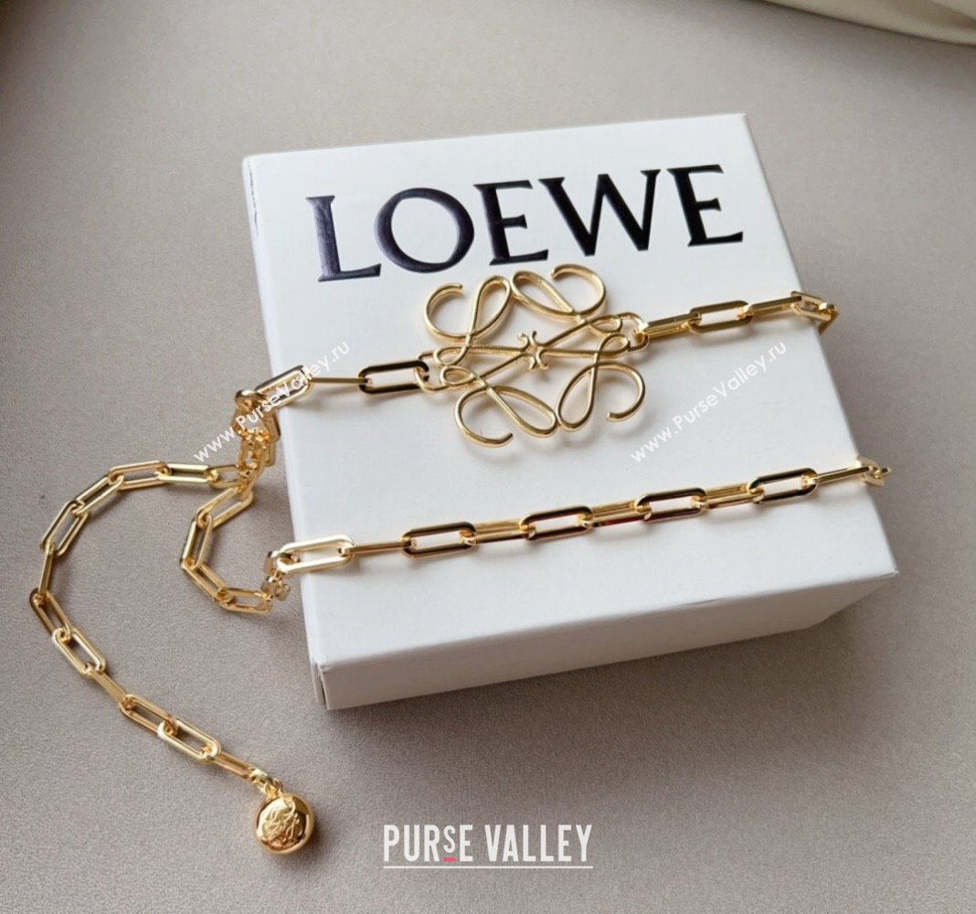 Loewe Chain Belt Gold 2024 051001 (99-240510102)