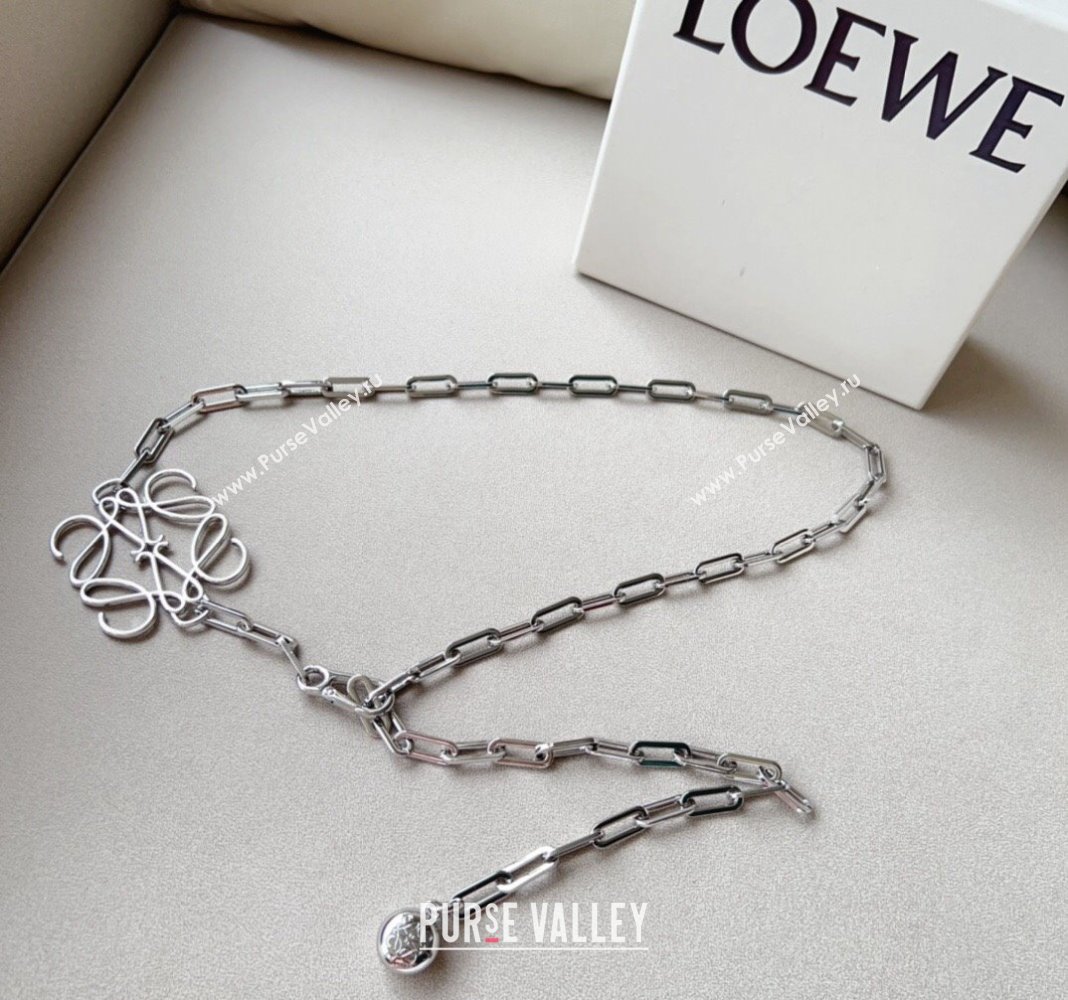 Loewe Chain Belt Silver 2024 051001 (99-240510103)