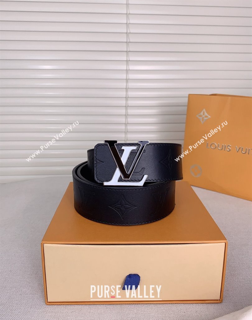 Louis Vuitton Mens Belt 4cm with LV Buckle in Monogram Leather 2024 0510 (99-240510006)