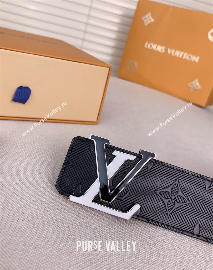 Louis Vuitton Mens Belt 4cm with LV Buckle Perforated Leather 2024 0510 (99-240510007)