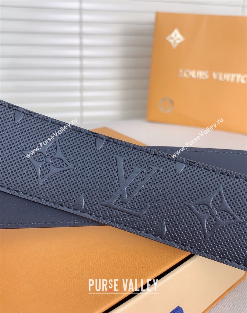 Louis Vuitton Mens Belt 4cm with LV Buckle Perforated Leather 2024 0510 (99-240510007)