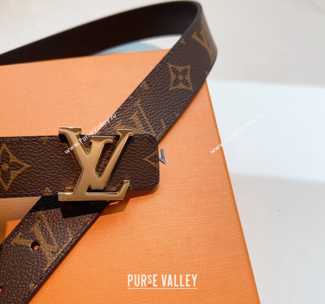 Louis Vuitton Monogram Pouch Belt with LV Buckle 2024 0706 (99-240706002)