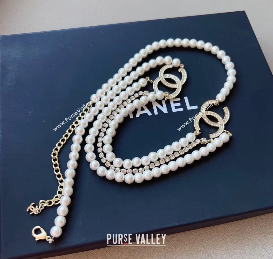 Chanel Pealrs Chain Belt 2024 1127 (99-241127051)