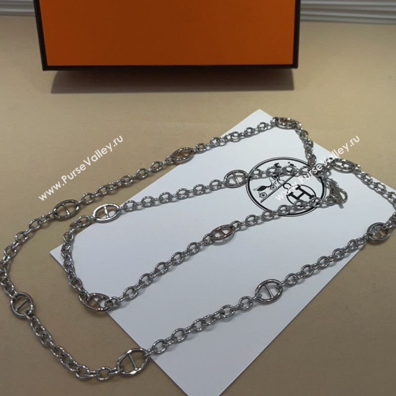 Hermes Kelly Chain Belt Silver 2025 HS011001 (99-250110069)