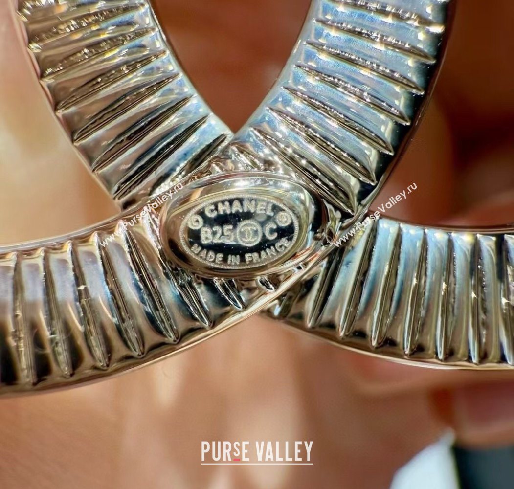 Chanel Black Lambskin Belt 3cm with Quilted CC Buckle Black/Shiny Gold 2025 0617 (99-250617146)