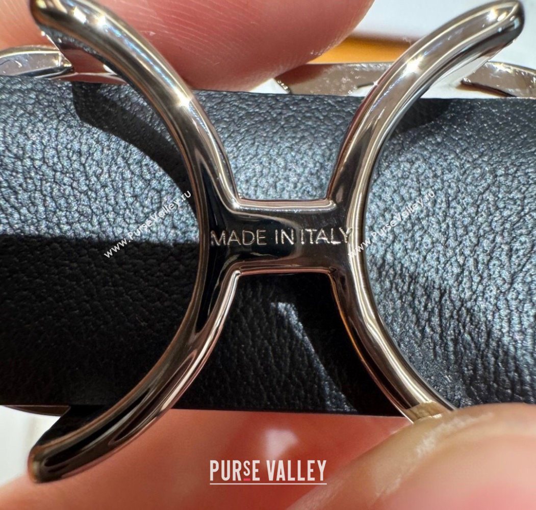 Dior CD Buckle Reversible Belt 2cm in Smooth Leather Brown 2025 DR2012025 (99-250725038)