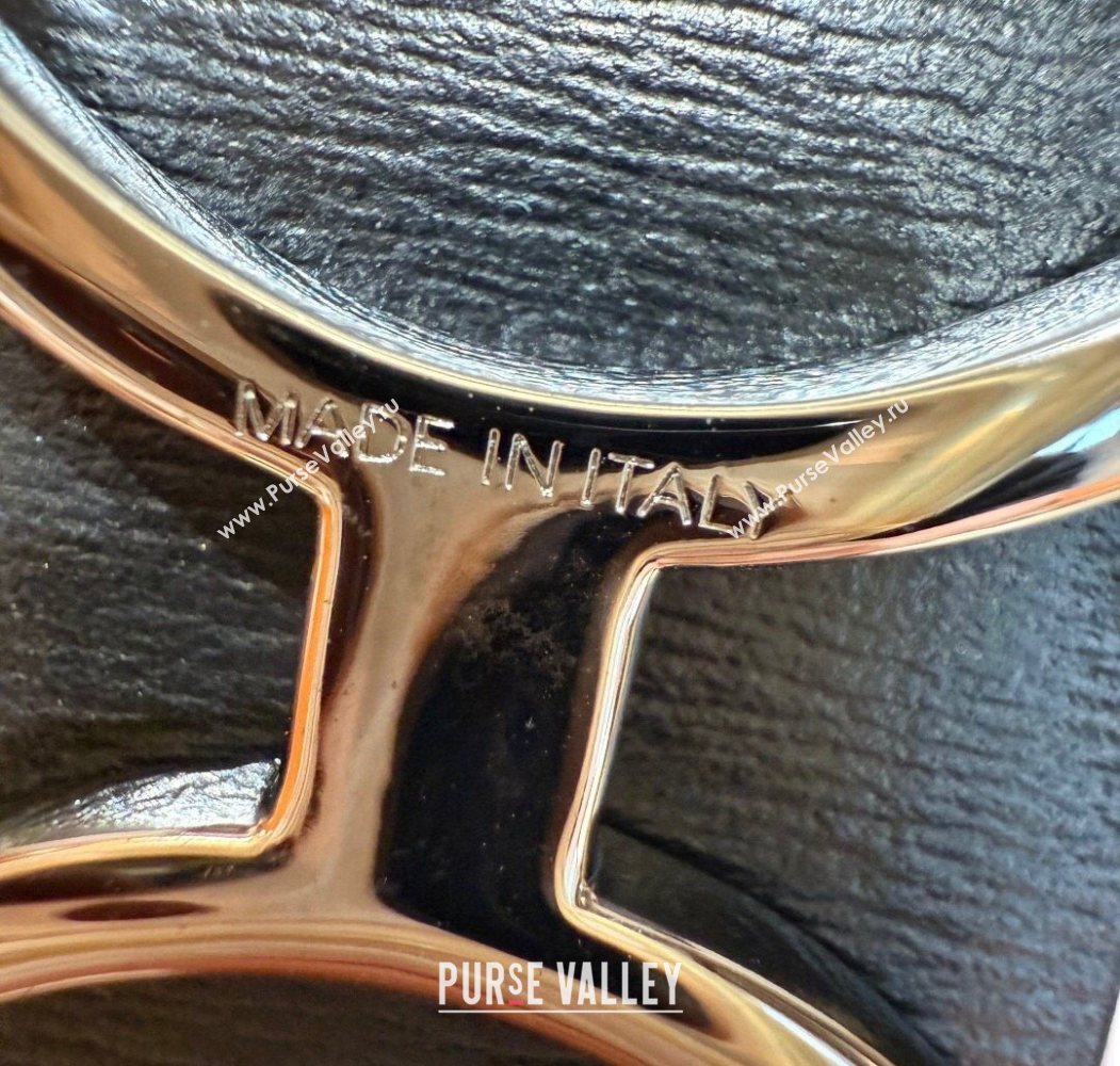 Dior CD Buckle Reversible Belt 3.5cm in Smooth Leather Brown 2025 DR2013025 (99-250725048)