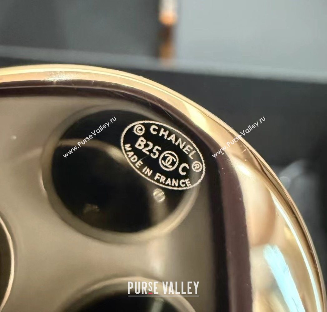 Chanel Quilted Calfskin Leather Belt 3cm with Pin Buckle Brown 2025 CH091107 (99-250911145)