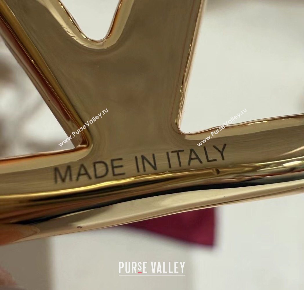 Valentino VLogo Calfskin Leather Belt 2cm White/Gold 2025 VL091201 (99-250912083)