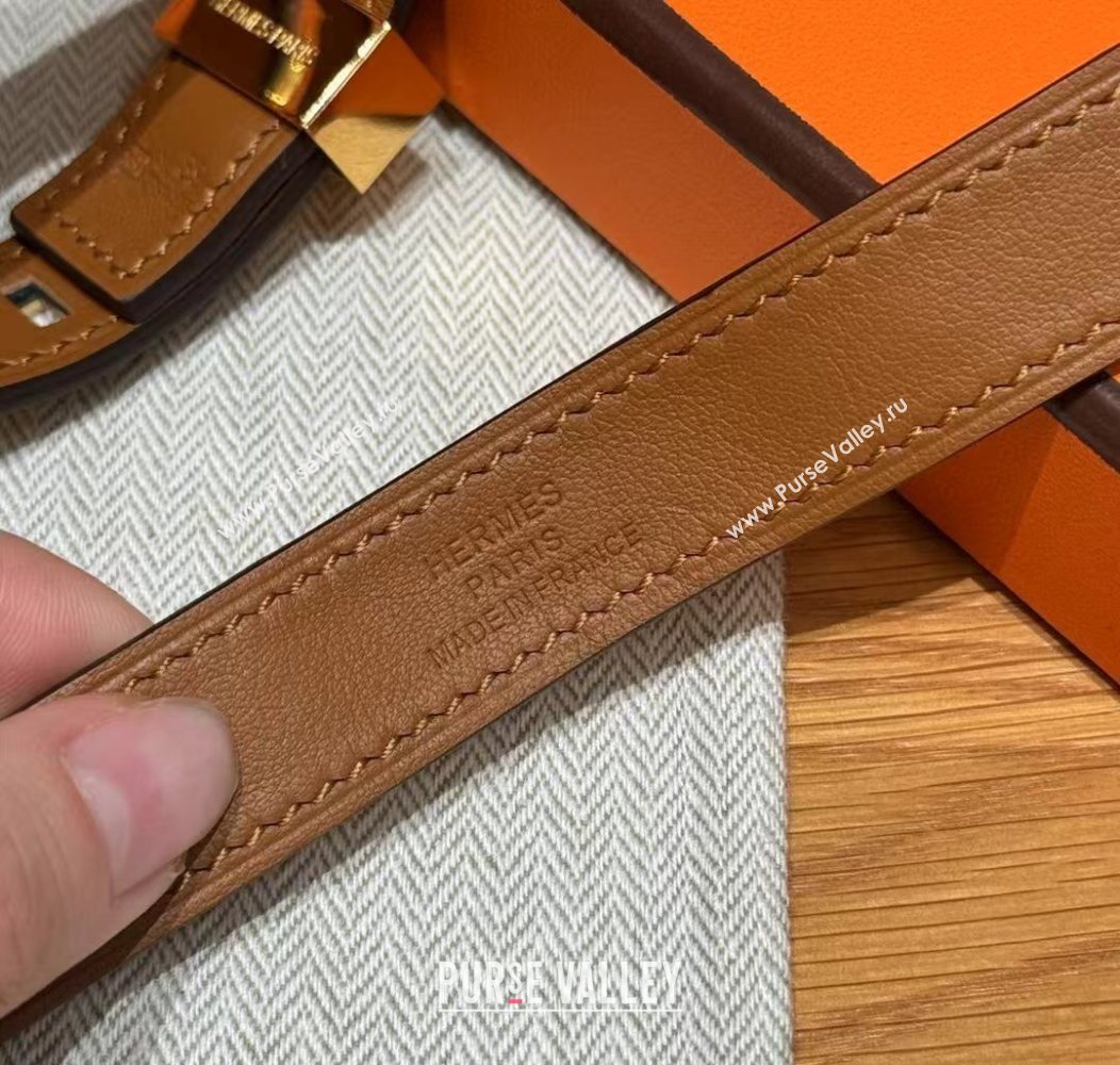 Hermes Collier de Chien bracelet in Four Medor Studs and Leather 2026 HS26010404 (99-260104131)