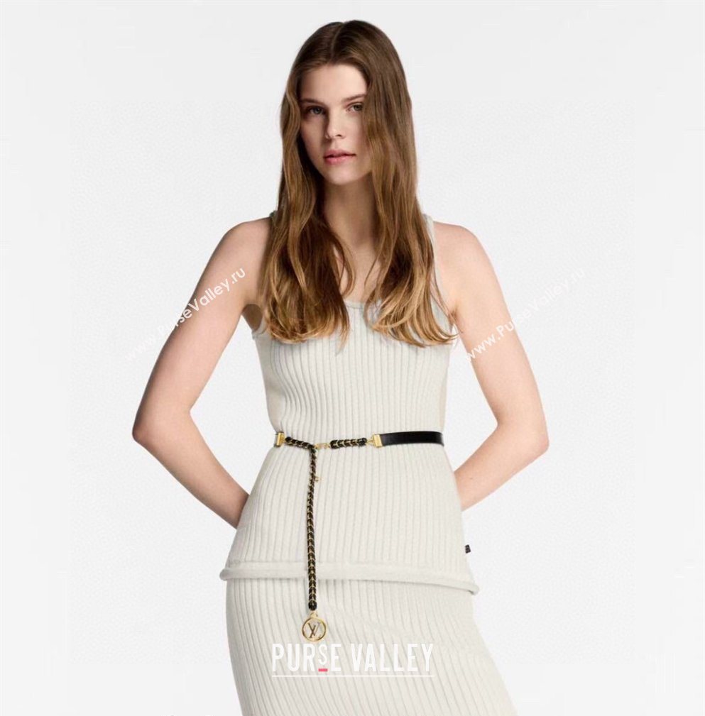 Louis Vuitton Monogram Canvas and Chain Waist Belt 2cm 2026 LV031704 (99-260317047)