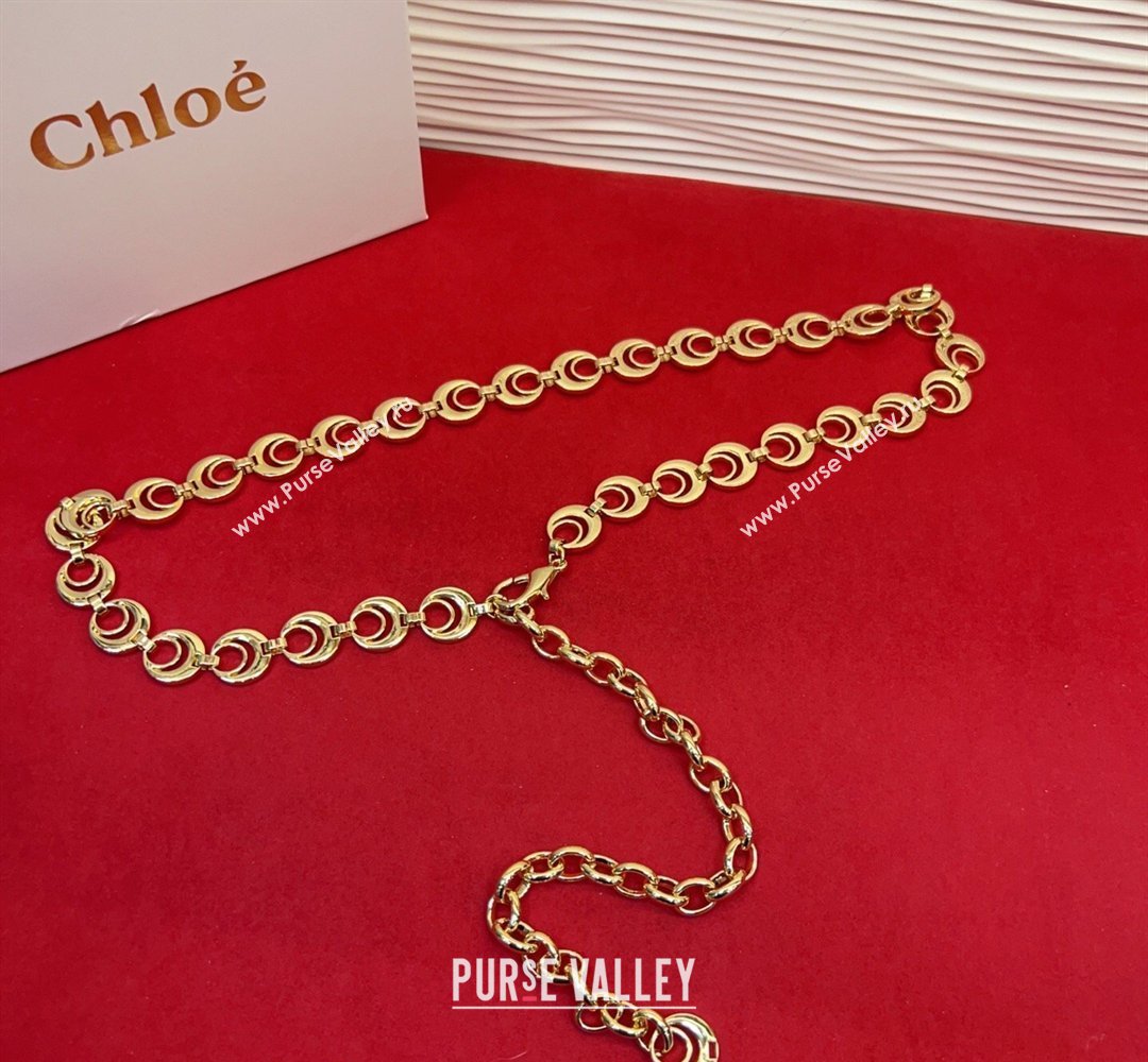 Chloe Chain Waist Belt Gold 2026 0317001 (99-260317049)