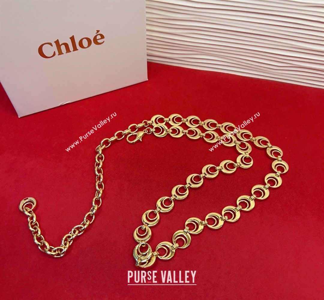Chloe Chain Waist Belt Gold 2026 0317001 (99-260317049)