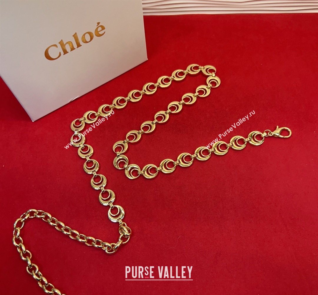 Chloe Chain Waist Belt Gold 2026 0317001 (99-260317049)