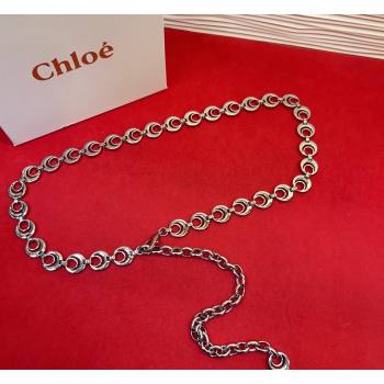Chloe Chain Waist Belt Silver 2026 0317001 (99-260317050)