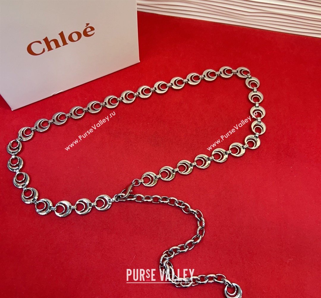 Chloe Chain Waist Belt Silver 2026 0317001 (99-260317050)