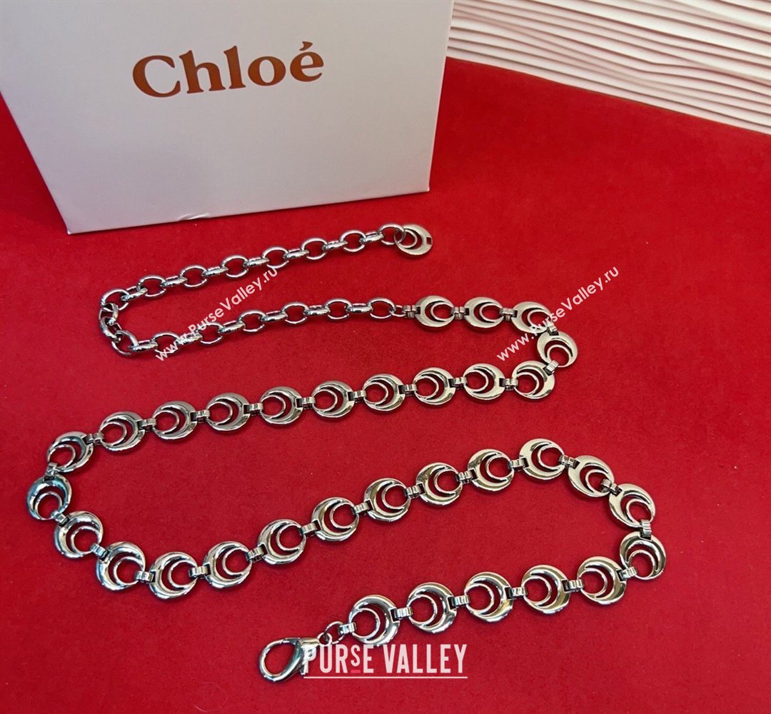 Chloe Chain Waist Belt Silver 2026 0317001 (99-260317050)