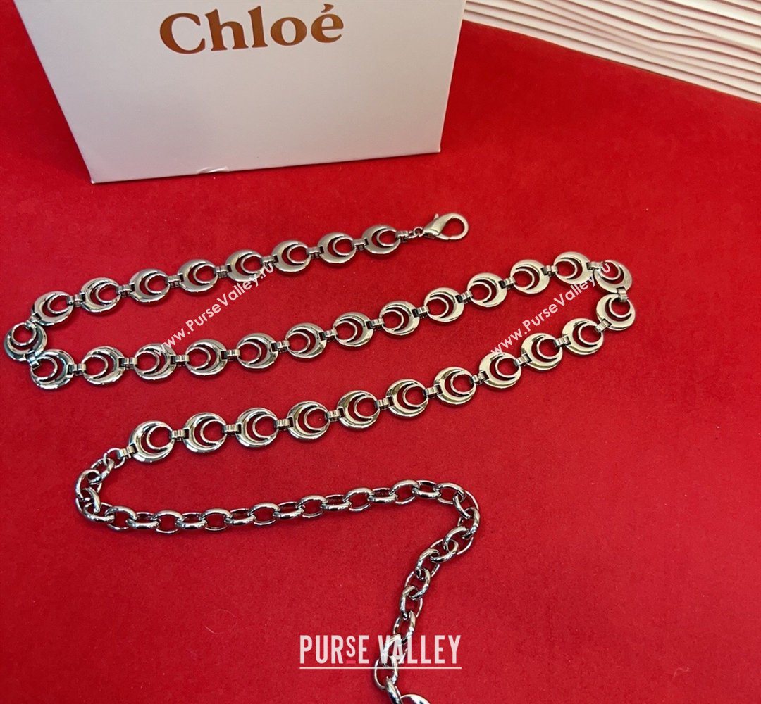 Chloe Chain Waist Belt Silver 2026 0317001 (99-260317050)