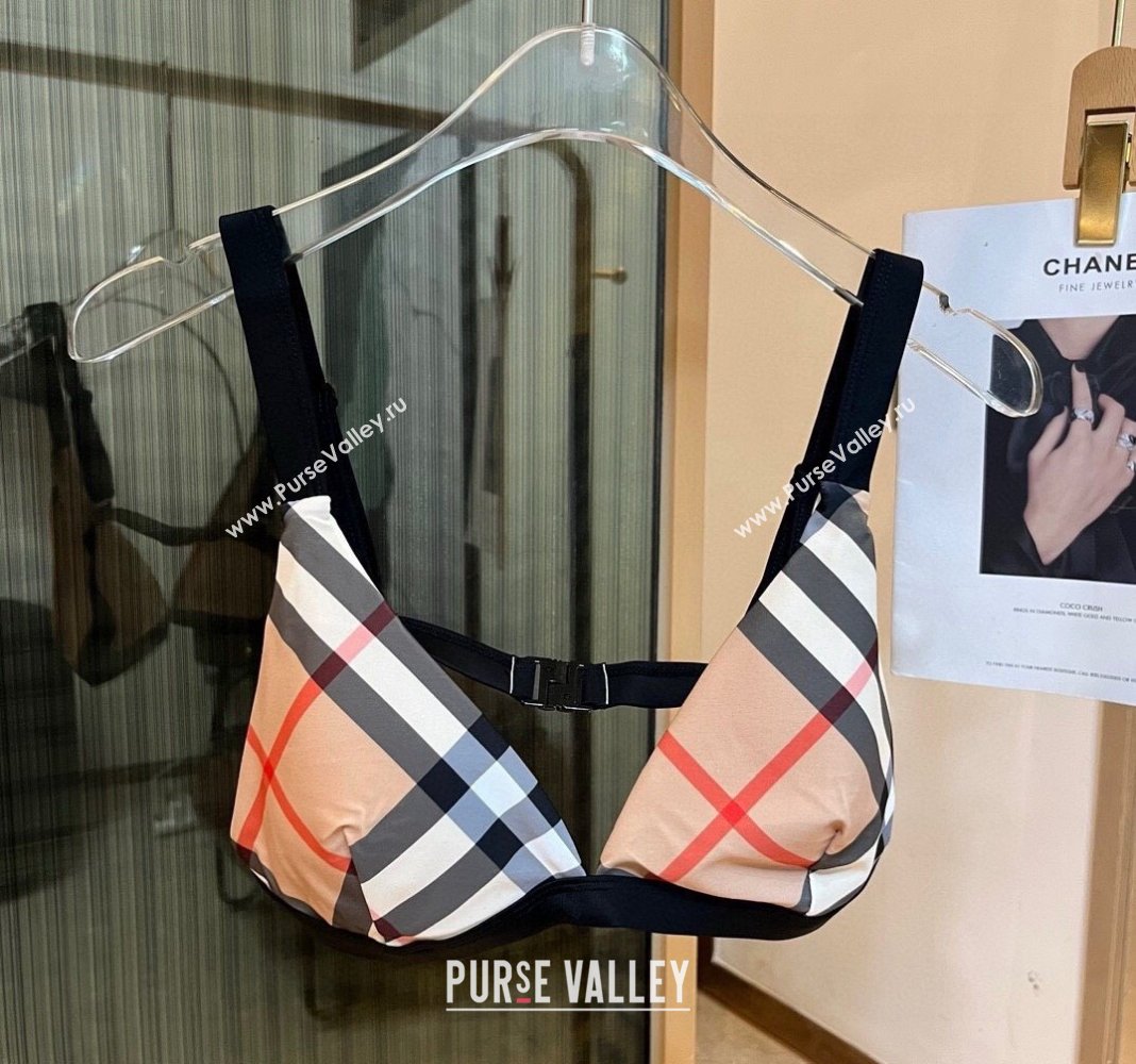 Burberry Two Pieces Swimwear Beige/Black 2024 030601 (XMN-240306046)