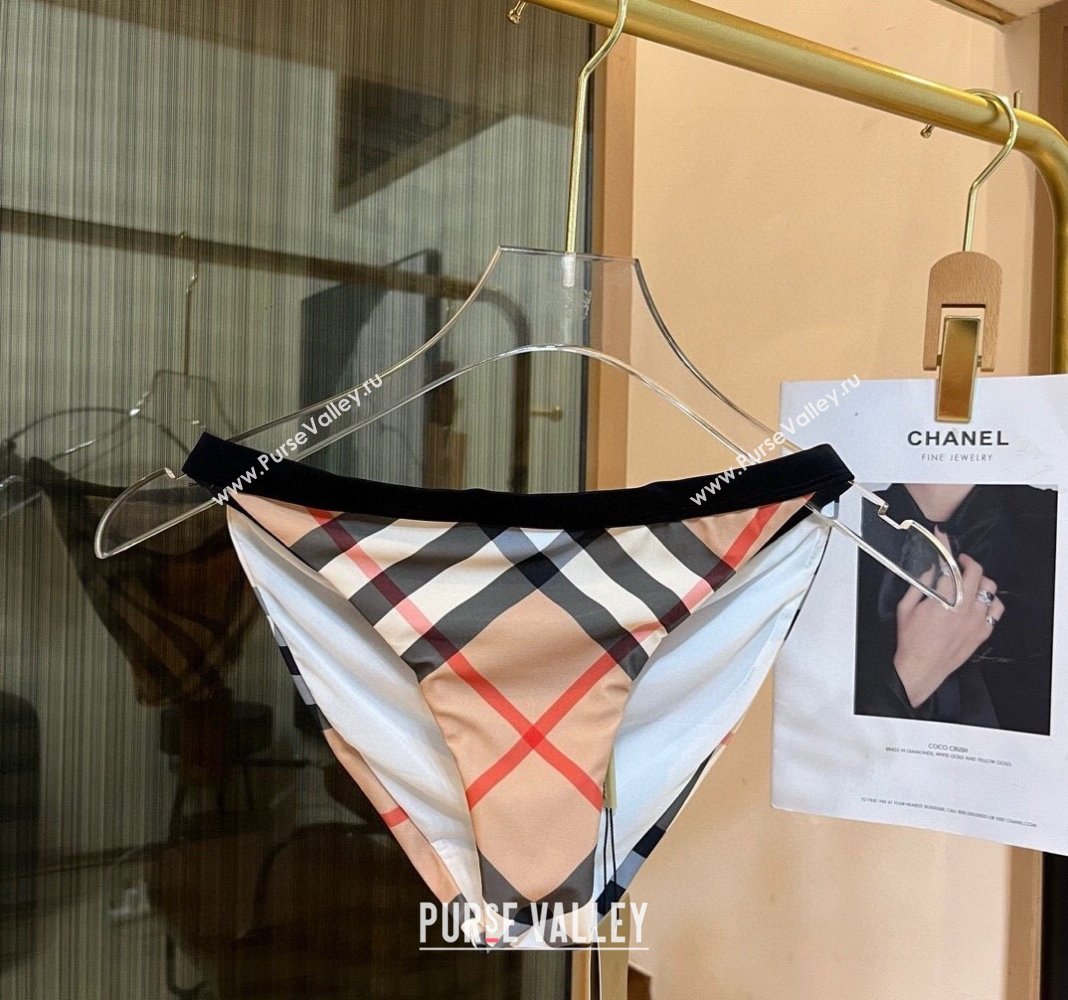 Burberry Two Pieces Swimwear Beige/Black 2024 030601 (XMN-240306046)