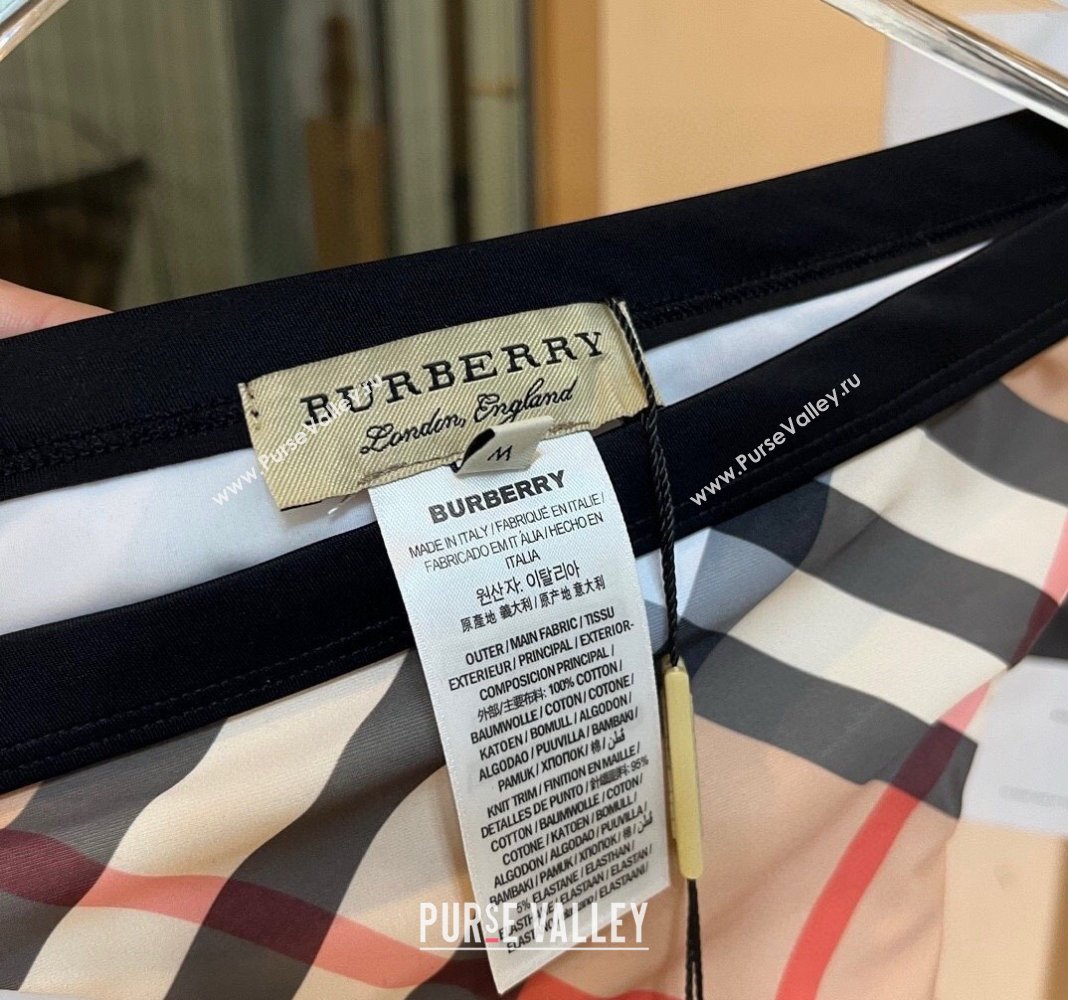 Burberry Two Pieces Swimwear Beige/Black 2024 030601 (XMN-240306046)