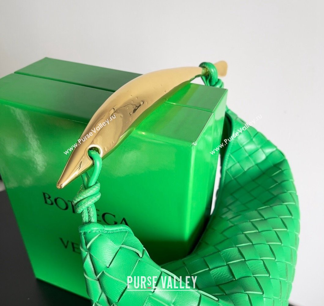 Bottega Veneta Sardine Bag in Intrecciato Leather Green 2 2024 716082 (YX-241217066)