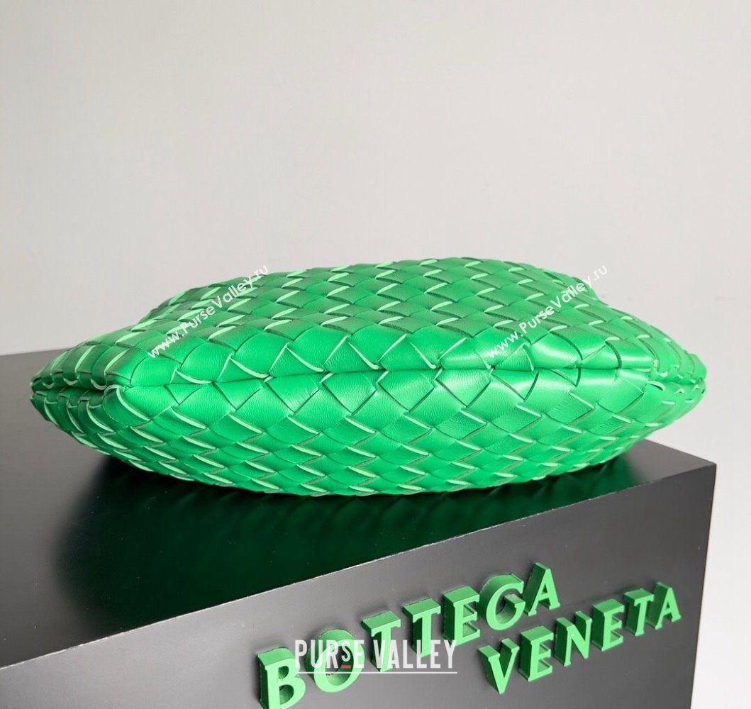 Bottega Veneta Sardine Bag in Intrecciato Leather Green 2 2024 716082 (YX-241217066)