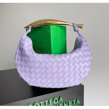 Bottega Veneta Sardine Bag in Intrecciato Leather Purple 2024 716082 (YX-241217064)