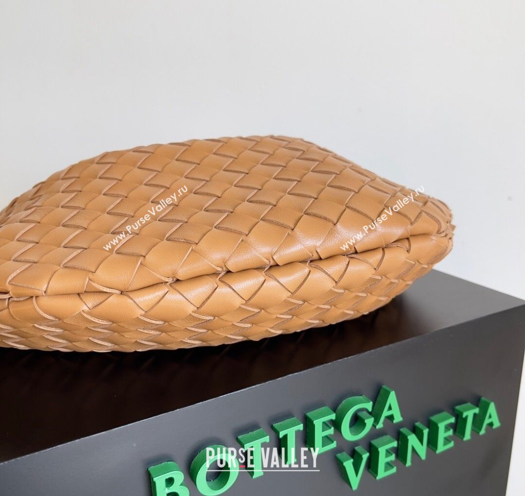 Bottega Veneta Sardine Bag in Intrecciato Leather Light Brown 2024 716082 (YX-241217059)