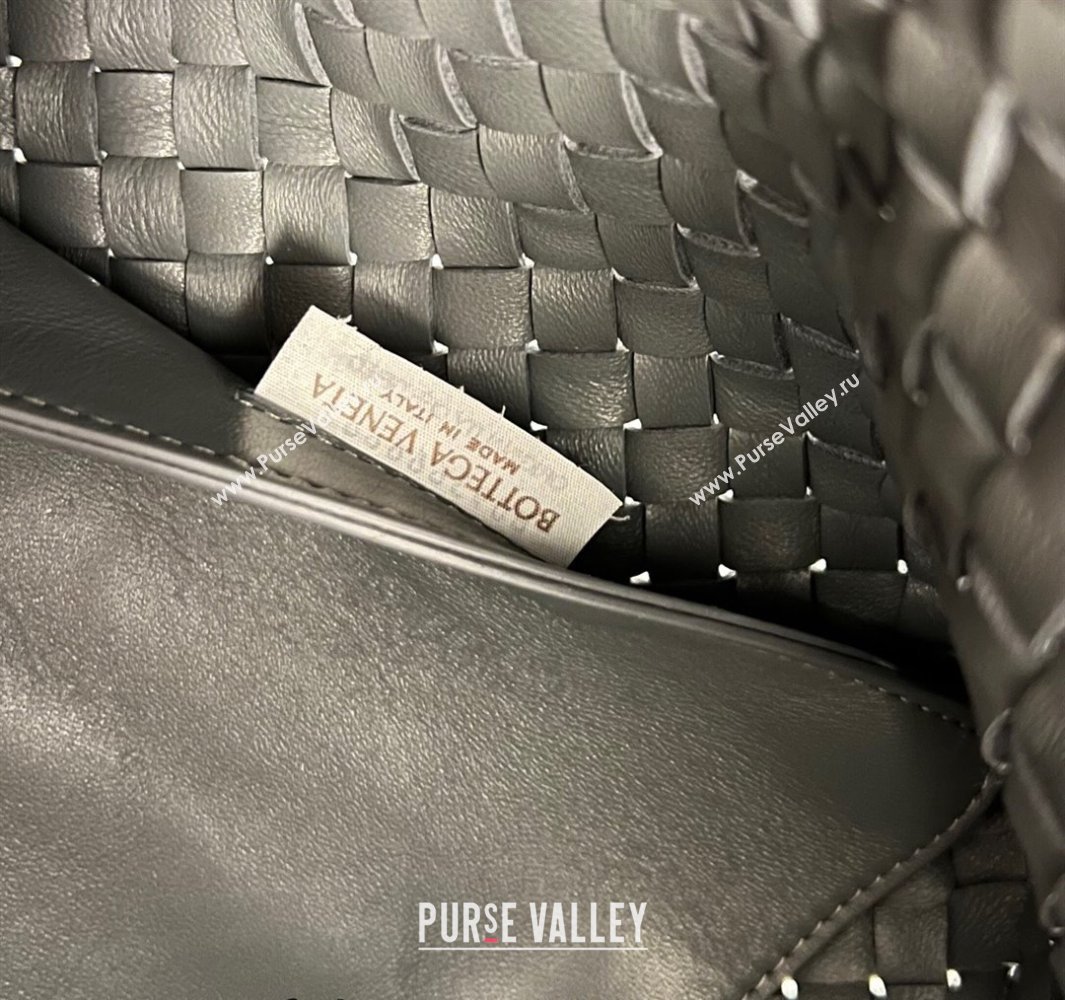 Bottega Veneta Medium Cabat Tote Bag in Intrecciato Leather Thunder Grey 2025 608810 (WT-250519095)