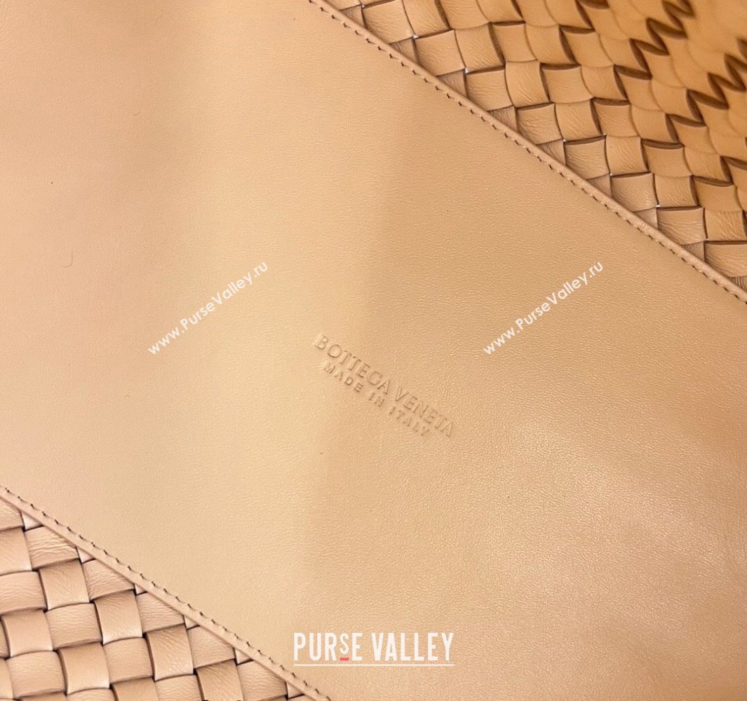 Bottega Veneta Medium Cabat Tote Bag in Intrecciato Leather Porridge Yellow 2025 608810 (WT-250519097)