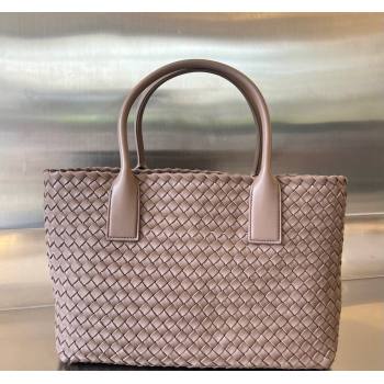 Bottega Veneta Medium Cabat Tote Bag in Intrecciato Leather Khaki 2023 608810 (WT-231212066)