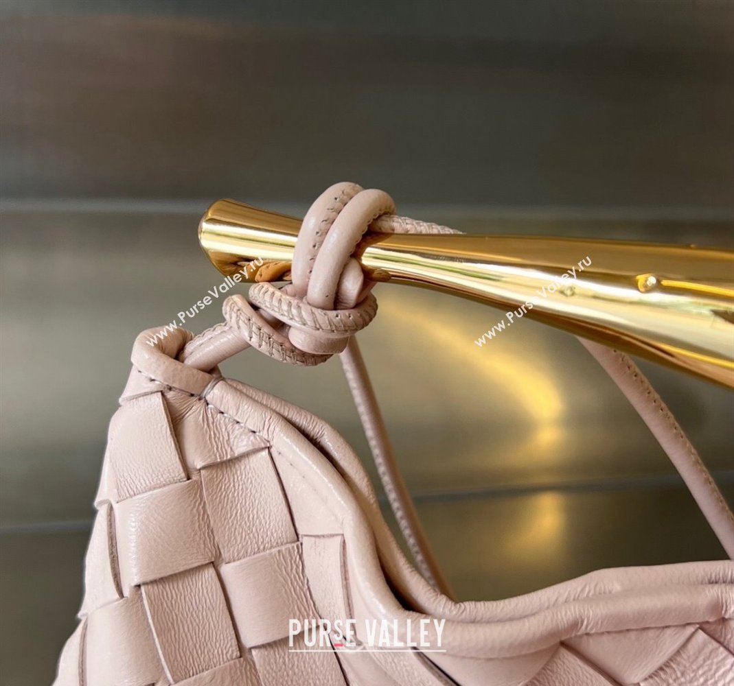 Bottega Veneta Mini Sardine Bag in Intrecciato Leather Lotus Pink 2023 744267 (WT-240221091)