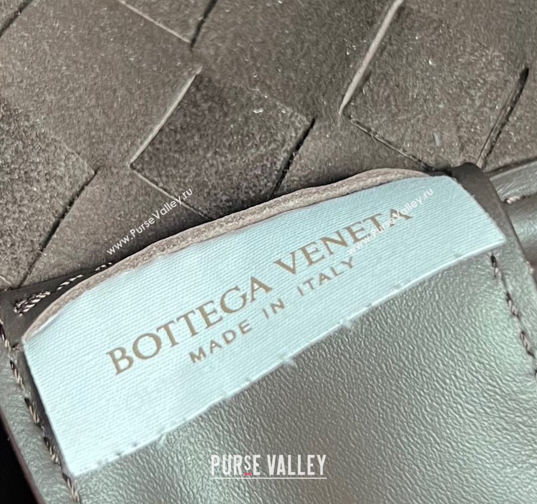 Bottega Veneta Intrecciato Leather Medium Intrecciato Duffle Bag Fondant Brown 2024 650066 (WT-240314068)