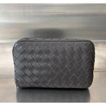 Bottega Veneta Intrecciato Leather Medium Organizer Clutch Fondant Brown 2024 765809 (WT-240314076)