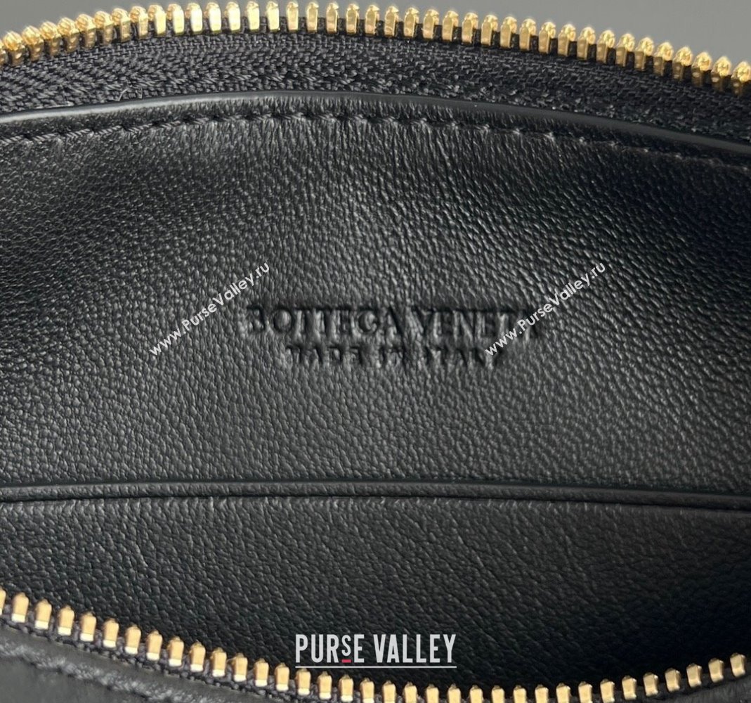 Bottega Veneta Mini Sunrise Hobo Bag Black 2024 763747 (WT-240418102)