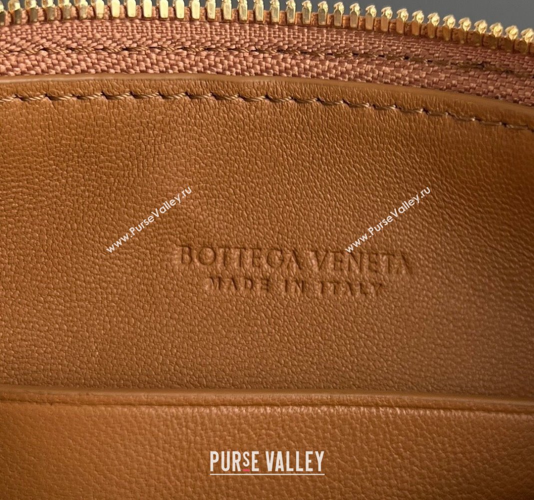 Bottega Veneta Mini Sunrise Hobo Bag Brown 2024 763747 (WT-240418104)