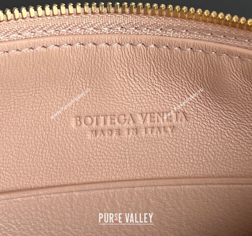 Bottega Veneta Mini Sunrise Hobo Bag Lotus Pink 2024 763747 (WT-240418105)