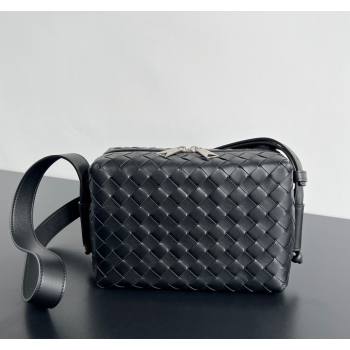 Bottega Veneta Intrecciato Camera Bag Black 2024 755774 (WT-240418107)