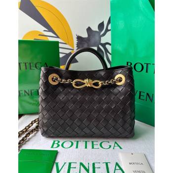 Bottega Veneta Small Andiamo Top Handle Bag With Chain Fondant Brown 2024 786008 (WT-240419005)