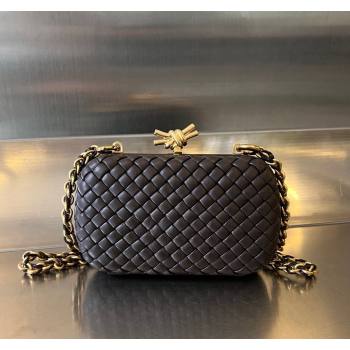 Bottega Veneta Knot With Chain Mini Bag Fondant Brown 2024 776662 (WT-240419009)