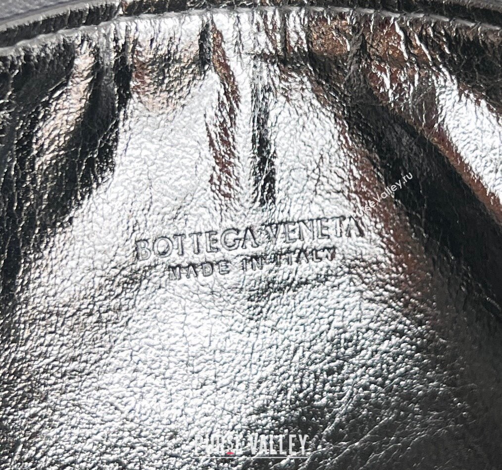 Bottega Veneta Mini Wallace Hobo Bag in Intrecciato Leather 778491 Silver/Gold 2024 (MS-240419029)