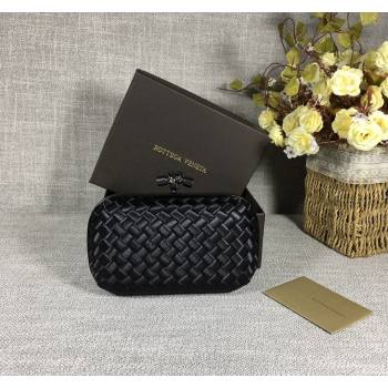 Bottega Veneta Satin Knot Mini Clutch Black 2024 BV8651 (WT-240528015)