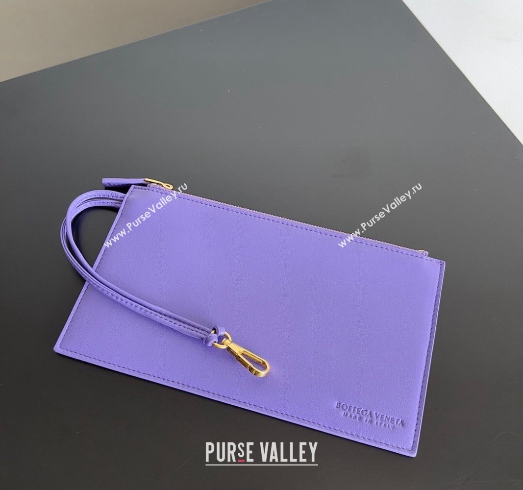 Bottega Veneta Large Cabat Tote Bag in Intreccio Leather Violet Purple 2024 608811 (XY-240528085)