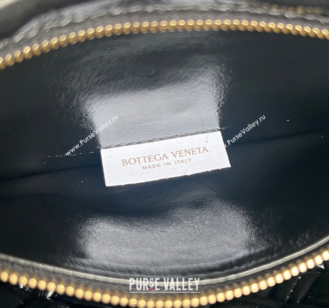 Bottega Veneta Kalimero Città Shoulder bag with Knot Black 2024 785797 (WT-240528071)