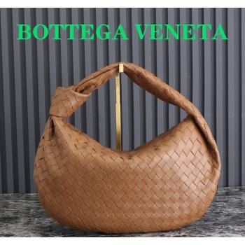 Bottega Veneta Small Jodie Hobo bag in Intrecciato Leather Wood Brown 2024 600261 (YX-240621022)