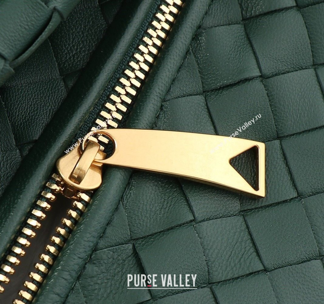 Bottega Veneta Small Jodie Hobo bag in Intrecciato Leather Raintree Green 2024 600261 (YX-240621023)