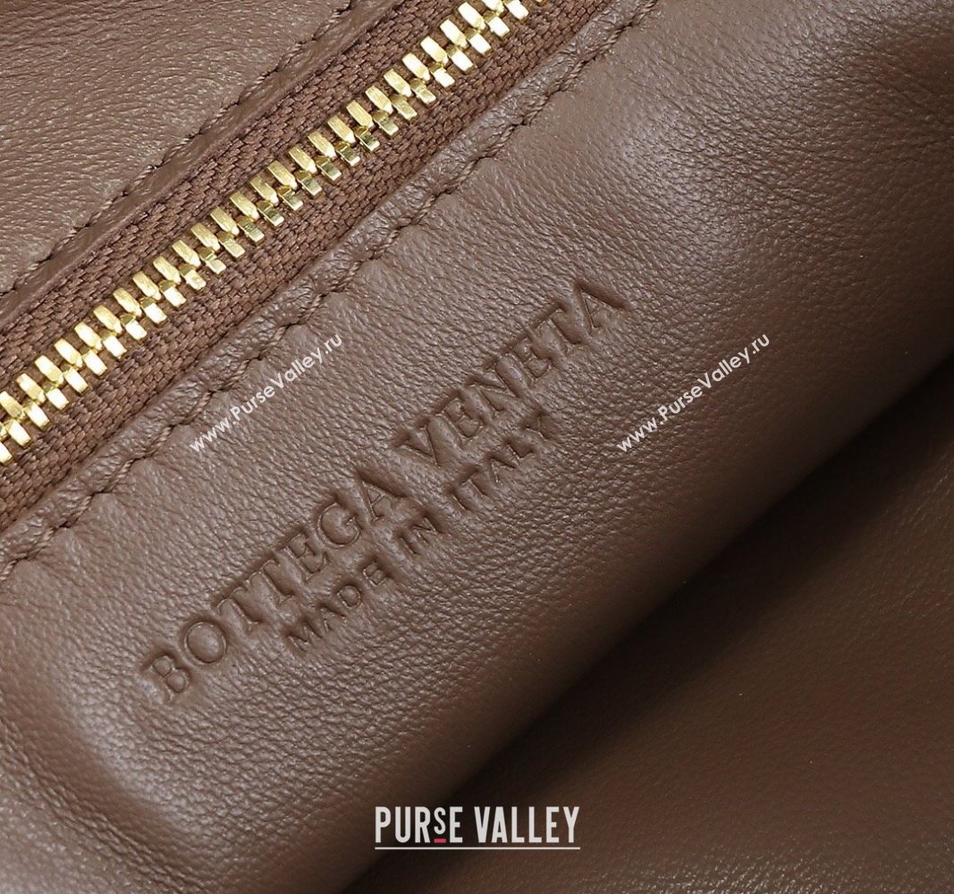 Bottega Veneta Small Jodie Hobo bag in Intrecciato Leather Khaki 2024 600261 (YX-240621026)