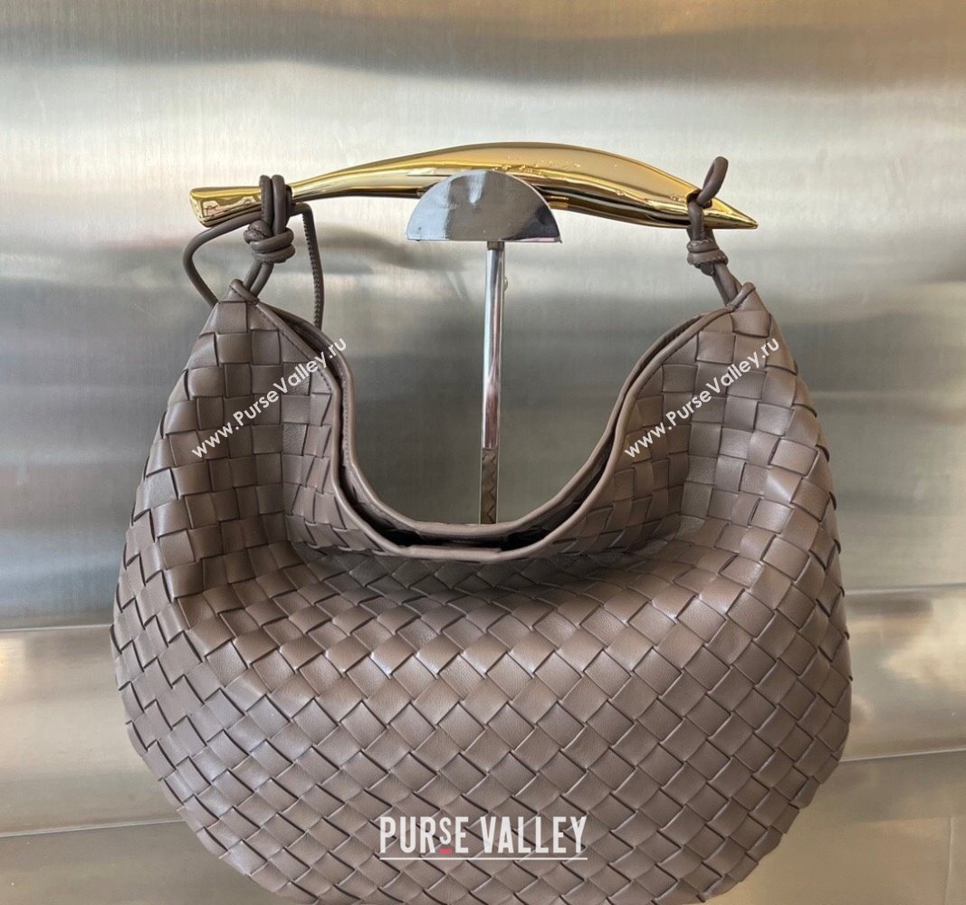 Bottega Veneta Large Sardine Bag in Intrecciato Leather Khaki 2025 754988 (WT-250519014)