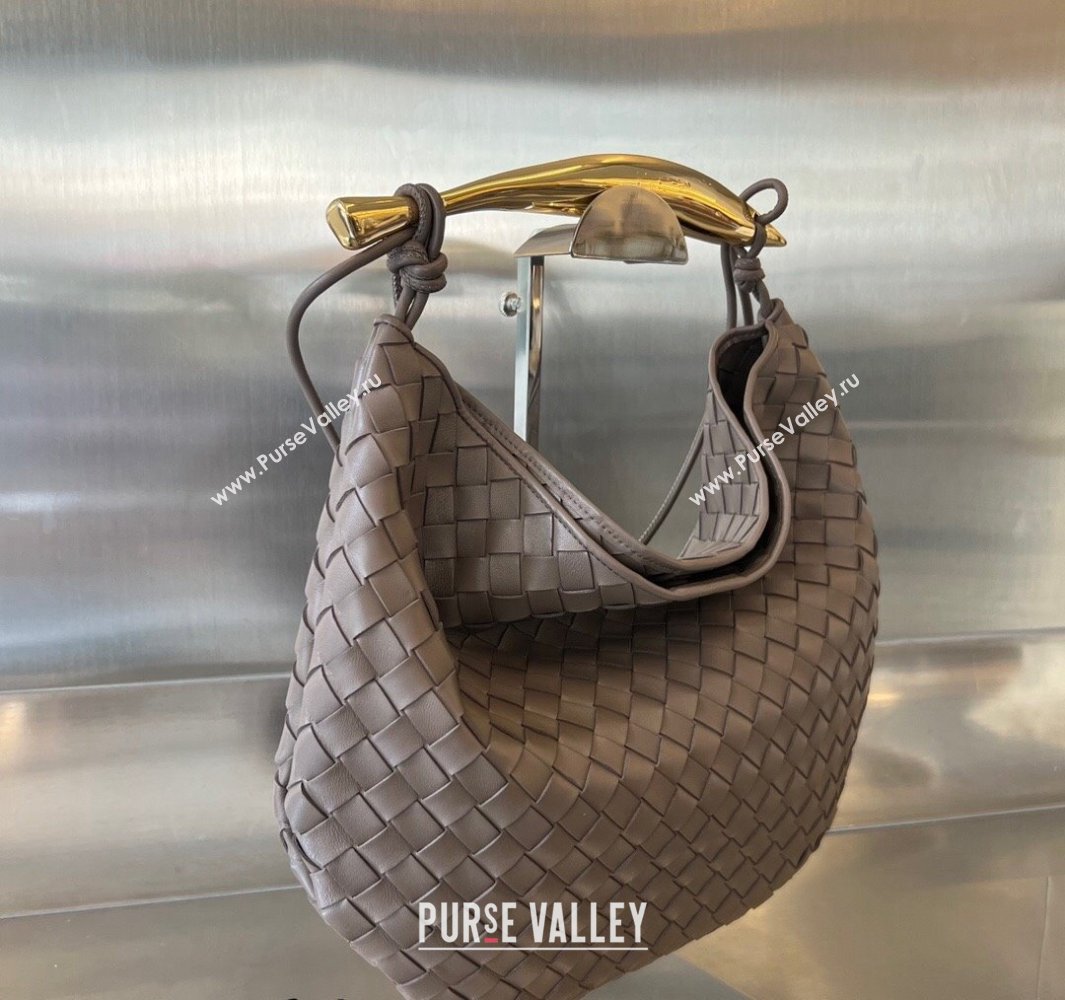 Bottega Veneta Large Sardine Bag in Intrecciato Leather Khaki 2025 754988 (WT-250519014)